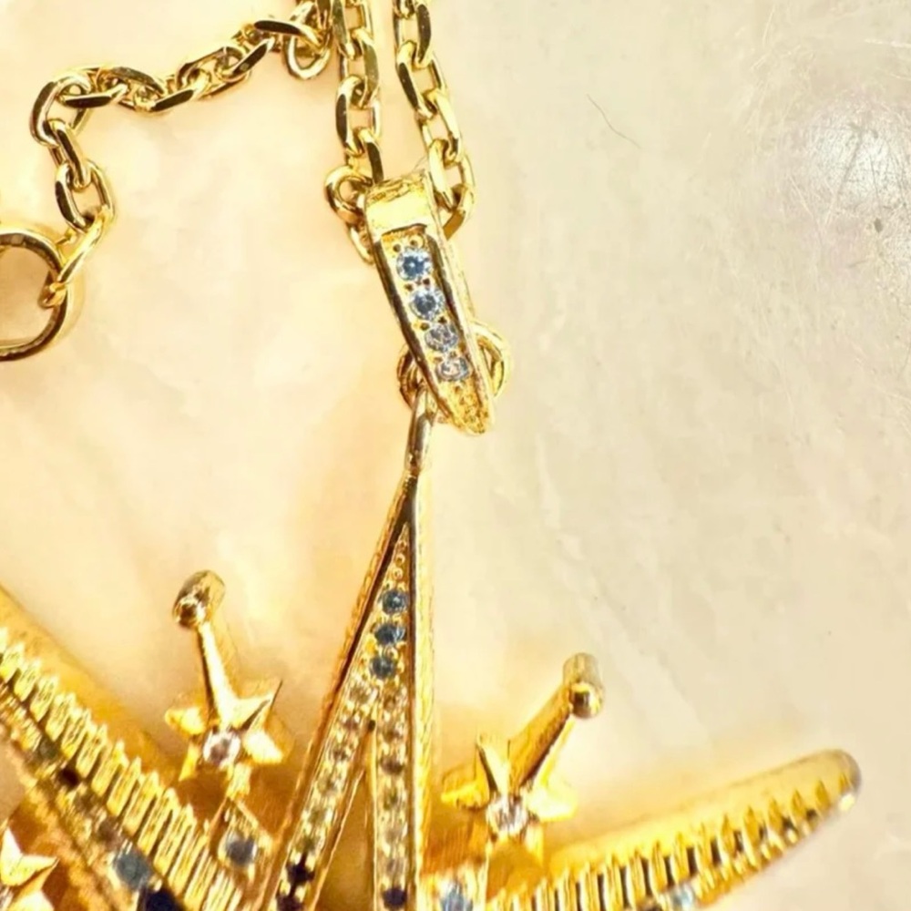 Neiman Marcus Starburst Necklace - Picture 4 of 4